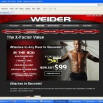 Weider X Factor Product Advertisement Tearsheet- December of 2009