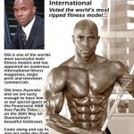Australian 2009 Asia Pacific Promotional Poster As The Guest Of Honor At The Natural Bodybuilding and Fitness Show